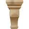 Ekena Millwork 4"W x 4 3/4"D x 8"H Small Woodruff Wood Corbel, Cherry CORW04X04X08WFCH - alternate 3